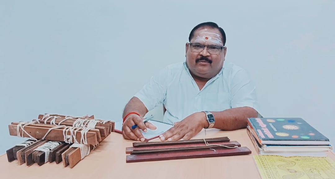 I am V. Prahaladhan, a fourth-generation Naadi Astrologer 